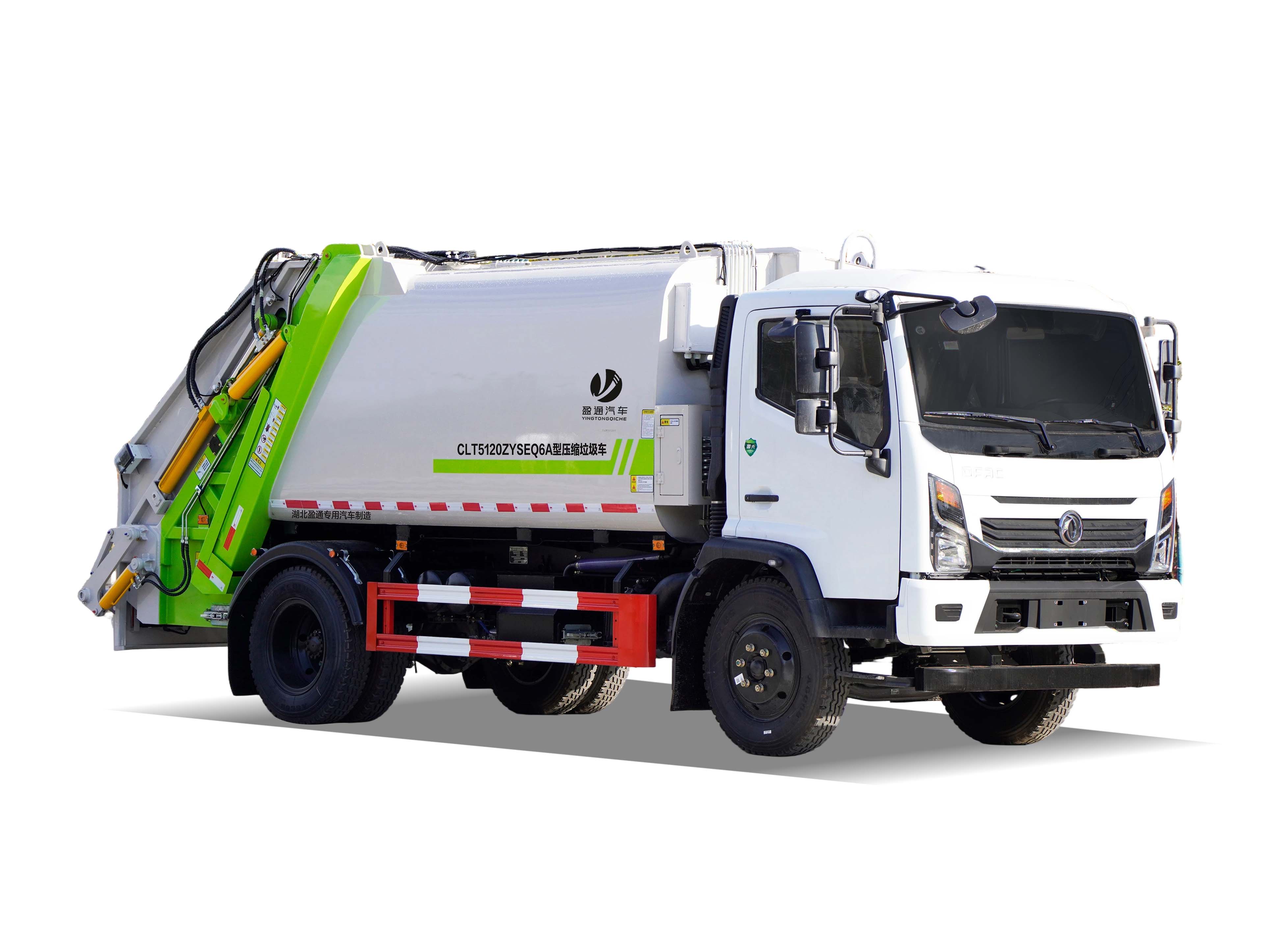 CLT5120ZYSEQ6A型压缩垃圾车 T17驾驶室宽体