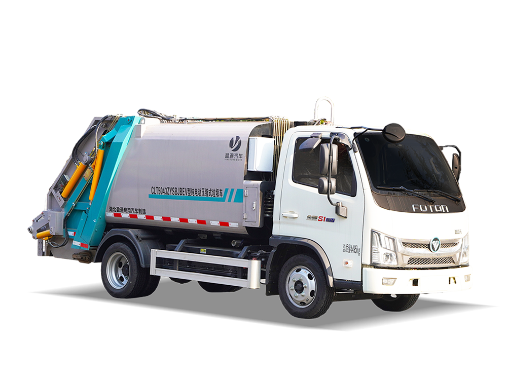 CLT5043ZYSBJBEV型纯电动压缩式垃圾车 福田瑞沃金刚S1