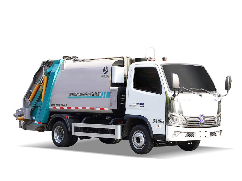 CLT5042ZYSBJBEV型纯电动压缩式垃圾车 奥铃智蓝