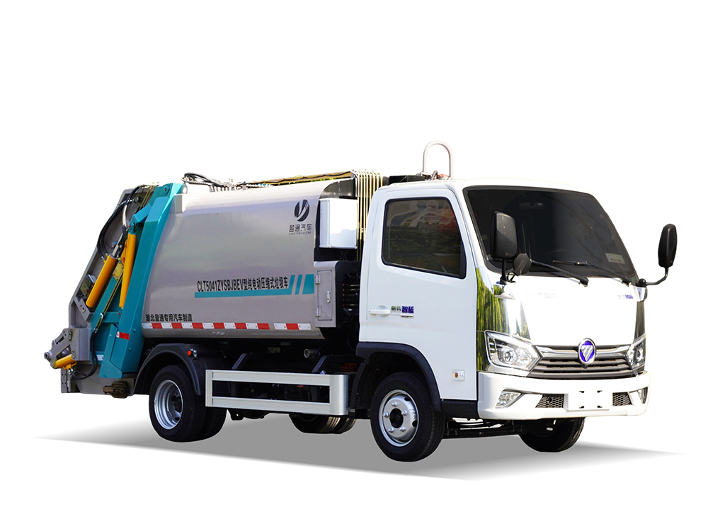 CLT5041ZYSBJBEV型纯电动压缩式垃圾车 奥铃智蓝