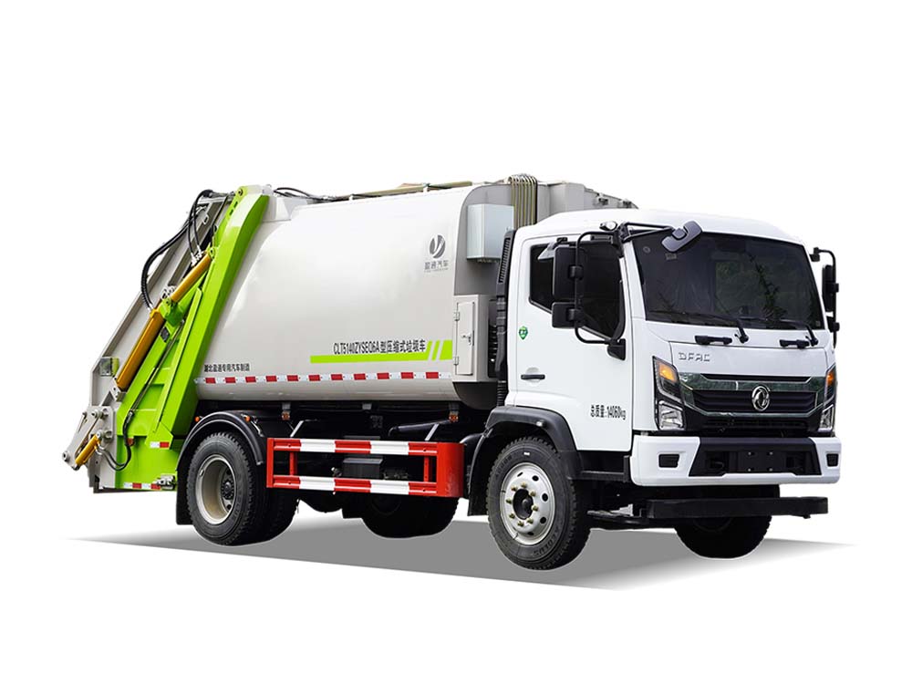 CLT5140ZYSEQ6A型压缩式垃圾车 东风T17驾驶室