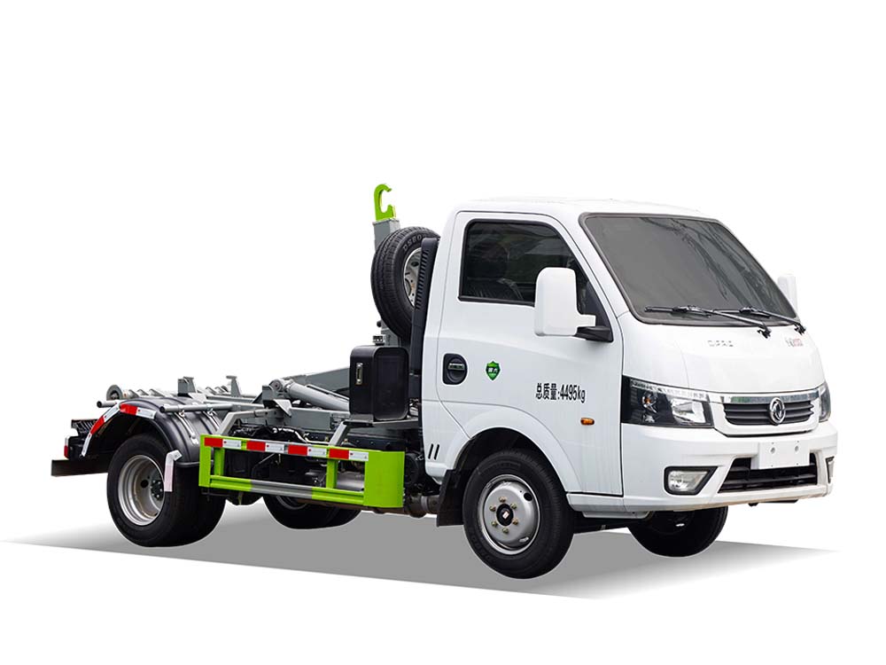 CLT5032ZXXEQ6型车厢可卸式勾臂垃圾车 东风途逸