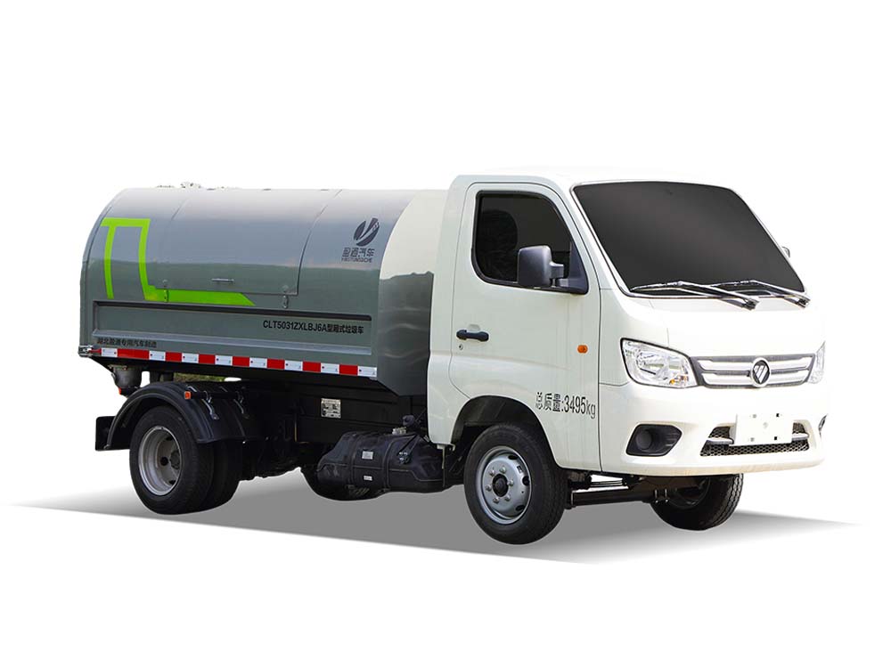 CLT5031ZXLBJ6A型厢式垃圾车 福田M1